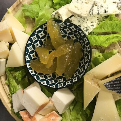 antipasto di formaggi agriturismo le spighe